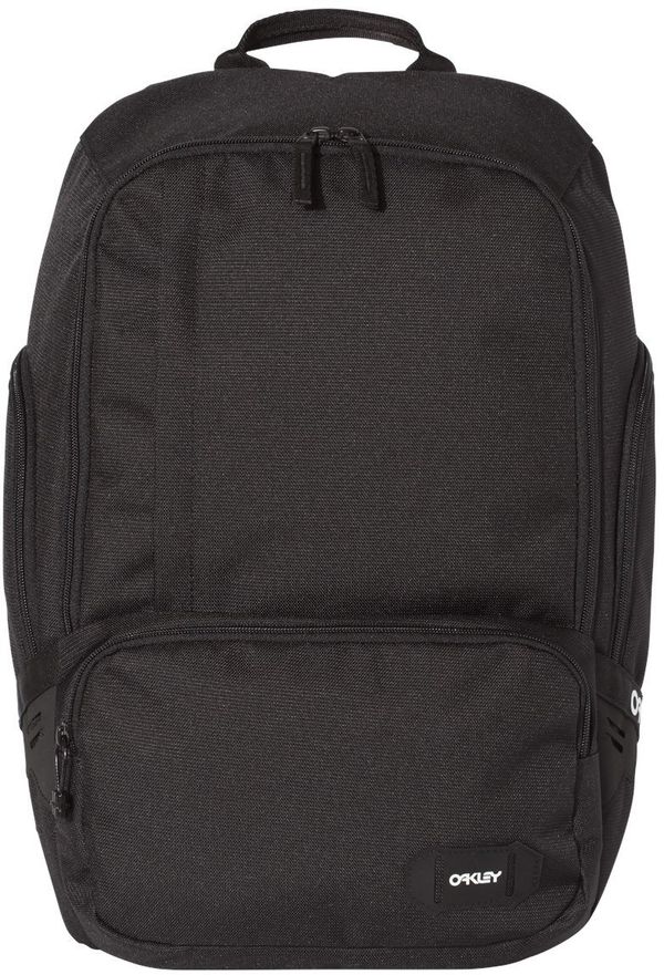 Am image of a Custom Oakley 22L Street Organizing Backpack in Blackout!