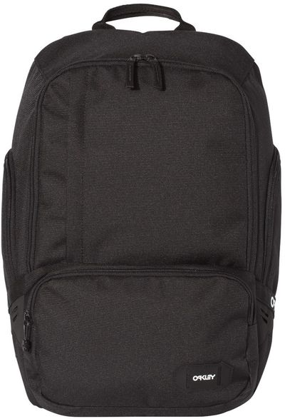 Am image of a Custom Oakley 22L Street Organizing Backpack in Blackout!