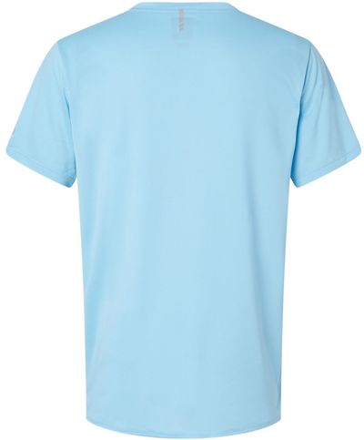 Am image of a Custom Oakley Team Issue Hydrolix T Shirt in Carolina Blue!
