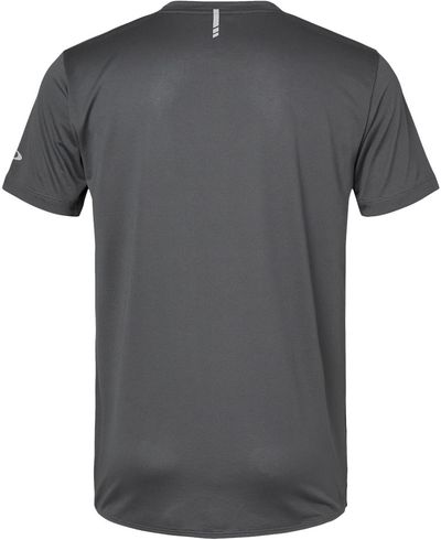 Am image of a Custom Oakley Team Issue Hydrolix T Shirt in Forged Iron!