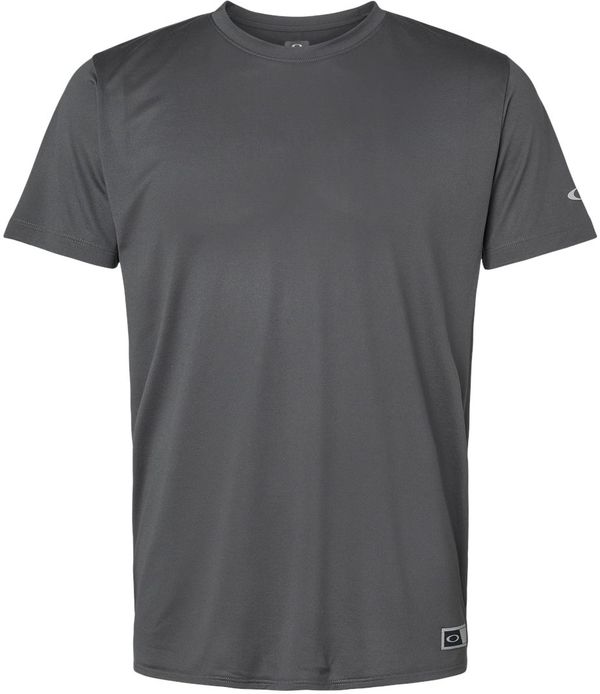 Am image of a Custom Oakley Team Issue Hydrolix T Shirt in Forged Iron!