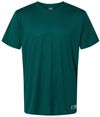 Am image of a Custom Oakley Team Issue Hydrolix T Shirt in Team Fir!