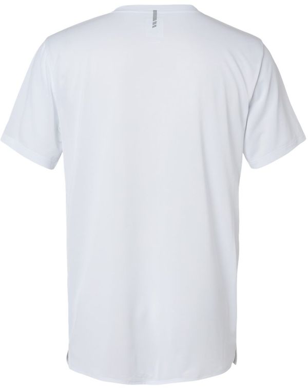 Am image of a Custom Oakley Team Issue Hydrolix T Shirt in White!