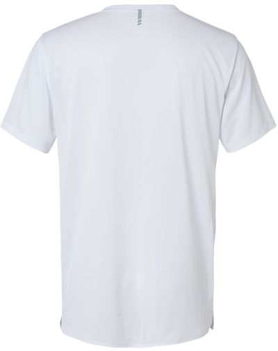 Am image of a Custom Oakley Team Issue Hydrolix T Shirt in White!