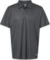 Am image of a Custom Oakley Team Issue Hydrolix Polo in Forged Iron!