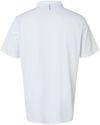 Am image of a Custom Oakley Team Issue Hydrolix Polo in White!