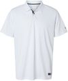 Am image of a Custom Oakley Team Issue Hydrolix Polo in White!