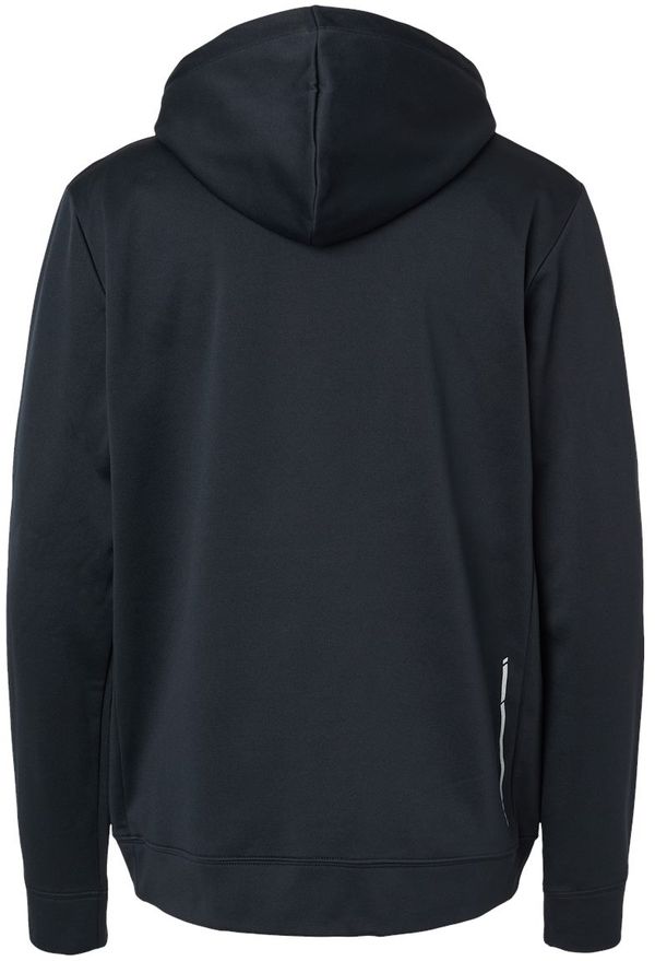 Am image of a Custom Oakley Team Issue Hydrolix Hooded Sweatshirt in Blackout!