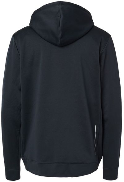 Am image of a Custom Oakley Team Issue Hydrolix Hooded Sweatshirt in Blackout!