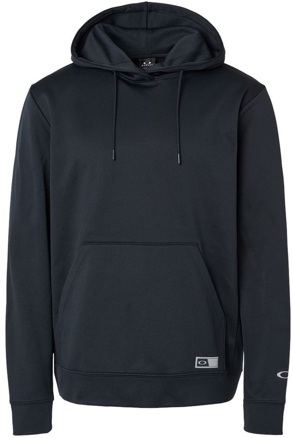 Am image of a Custom Oakley Team Issue Hydrolix Hooded Sweatshirt in Blackout!