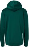 Am image of a Custom Oakley Team Issue Hydrolix Hooded Sweatshirt in Team Fir!