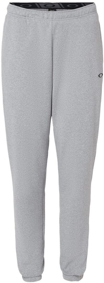Am image of a Custom Oakley Team Issue Enduro Hydrolix Sweatpants in New Granite Heather!