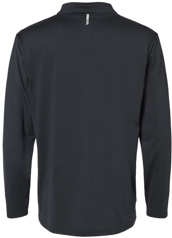 Am image of a Custom Oakley Team Issue Podium Quarter Zip Pullover in Blackout!