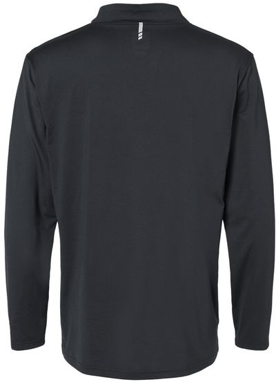 Am image of a Custom Oakley Team Issue Podium Quarter Zip Pullover in Blackout!
