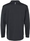 Am image of a Custom Oakley Team Issue Podium Quarter Zip Pullover in Blackout!