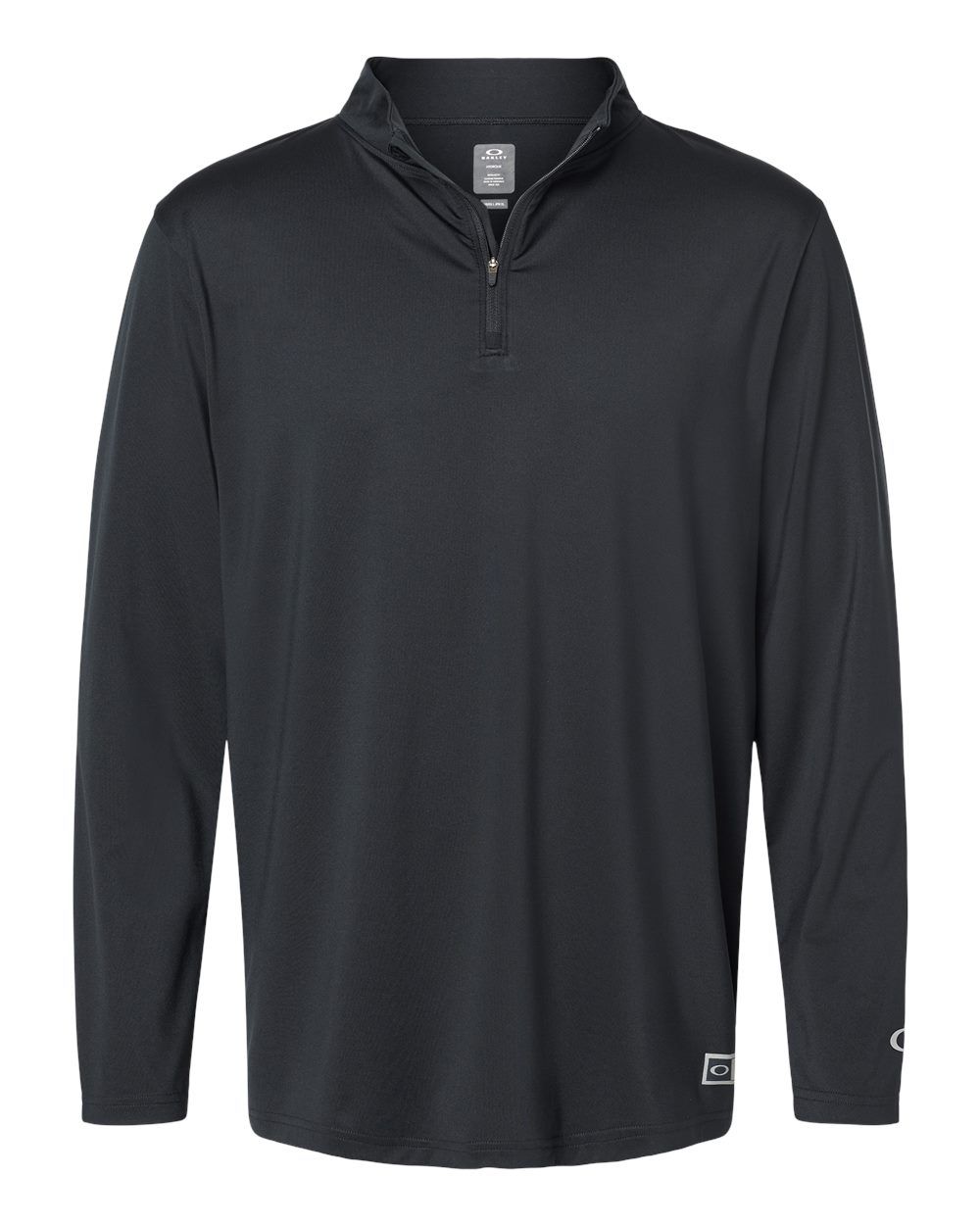 Oakley Team Issue Podium Quarter Zip Pullover in Blackout