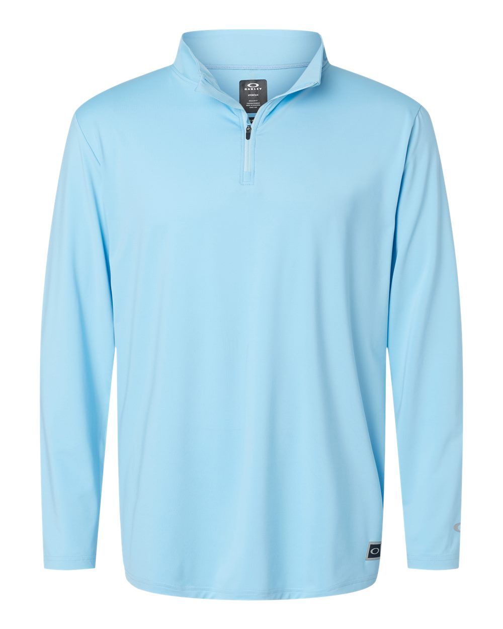 Oakley Team Issue Podium Quarter Zip Pullover in Carolina Blue