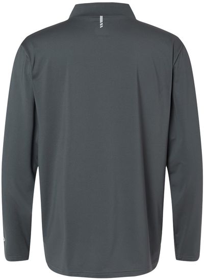 Am image of a Custom Oakley Team Issue Podium Quarter Zip Pullover in Forged Iron!