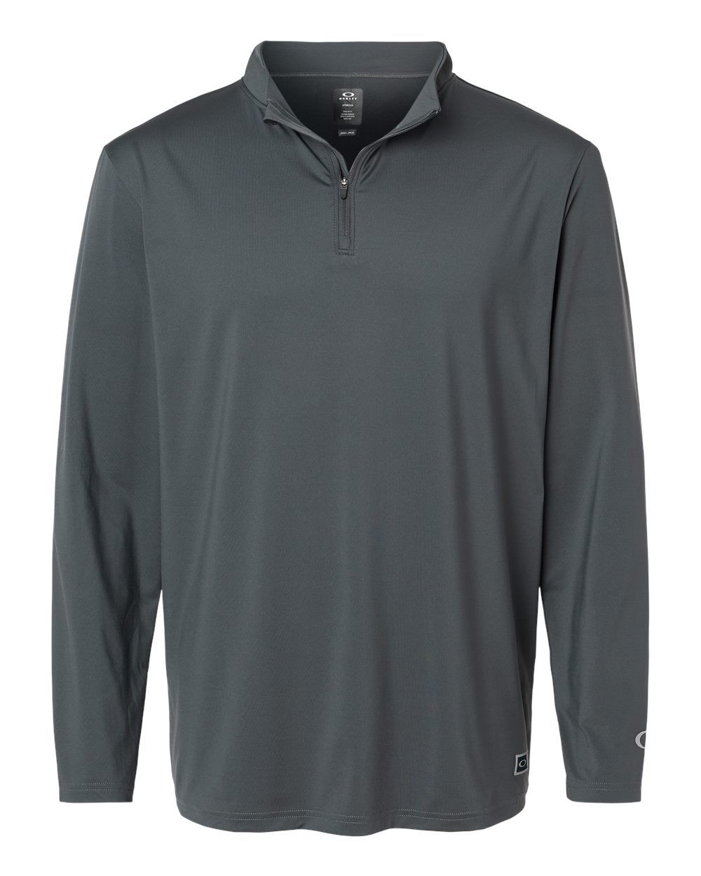 Oakley Team Issue Podium Quarter Zip Pullover in Forged Iron
