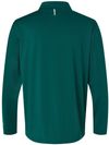 Am image of a Custom Oakley Team Issue Podium Quarter Zip Pullover in Team Fir!