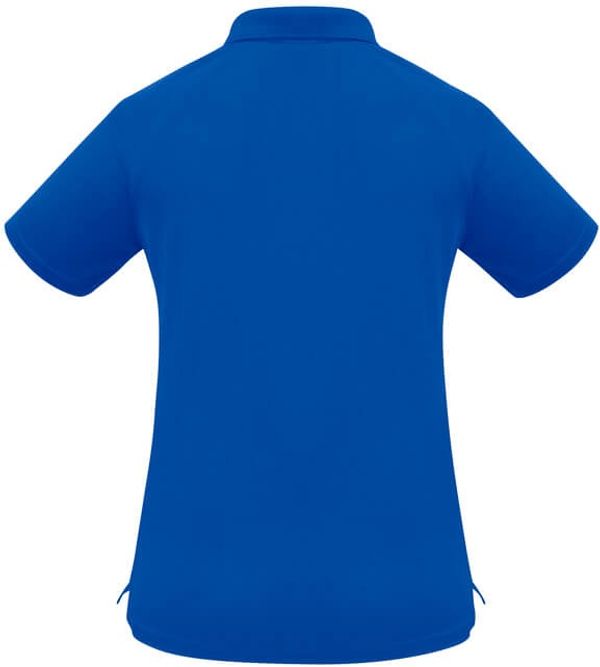 Am image of a Custom Biz Collection Ladies Sprint Polo in Royal!