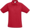 Am image of a Custom Biz Collection Kids Sprint Polo in Red!