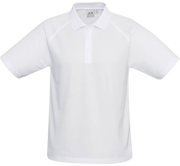 Biz Collection Kids Sprint Polo in White