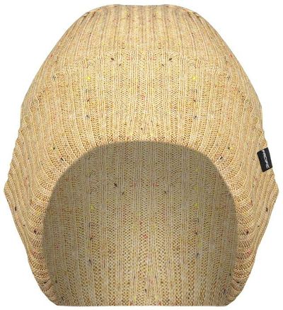 Am image of a Custom Pacific Headwear Tweed Beanie in Khaki!