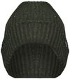 Am image of a Custom Pacific Headwear Tweed Beanie in Dark Green!