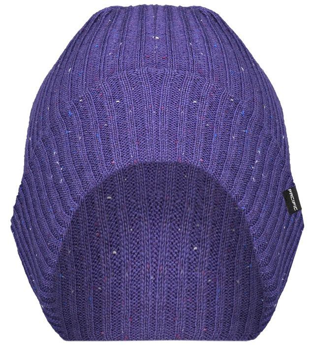 Pacific Headwear Tweed Beanie in Purple