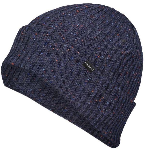 Am image of a Custom Pacific Headwear Tweed Beanie in Navy!