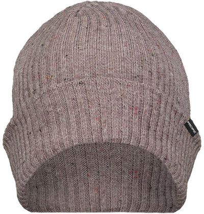 Am image of a Custom Pacific Headwear Tweed Beanie in Walnut!