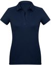 Am image of a Custom Biz Collection Ladies Profile Polo in Navy!