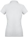 Am image of a Custom Biz Collection Ladies Profile Polo in White!