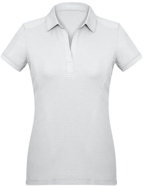 Biz Collection Ladies Profile Polo in White