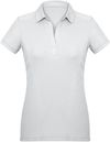 Am image of a Custom Biz Collection Ladies Profile Polo in White!