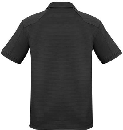 Am image of a Custom Biz Collection Mens Profile Polo in Black!