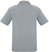 Am image of a Custom Biz Collection Mens Profile Polo in Silver!