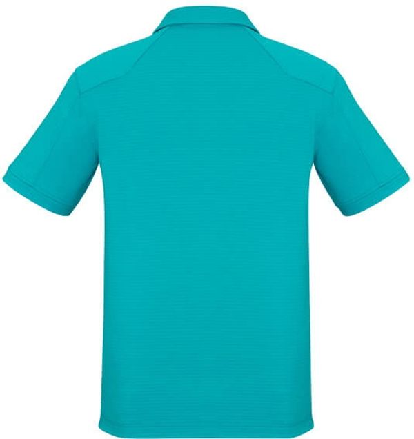 Am image of a Custom Biz Collection Mens Profile Polo in Teal!