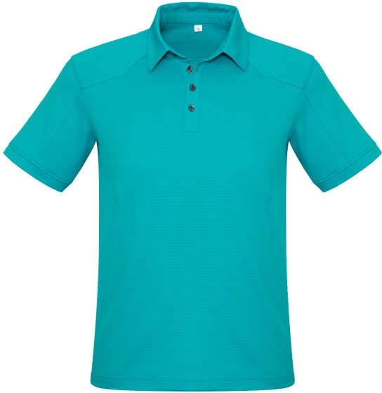 Biz Collection Mens Profile Polo in Teal