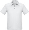 Am image of a Custom Biz Collection Mens Profile Polo in White!