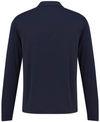 Am image of a Custom Biz Collection Mens Ace Long Sleeve Polo in Navy!