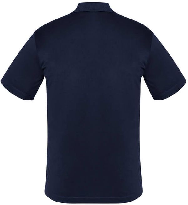 Am image of a Custom Biz Collection Kids Ace Polo in Navy!