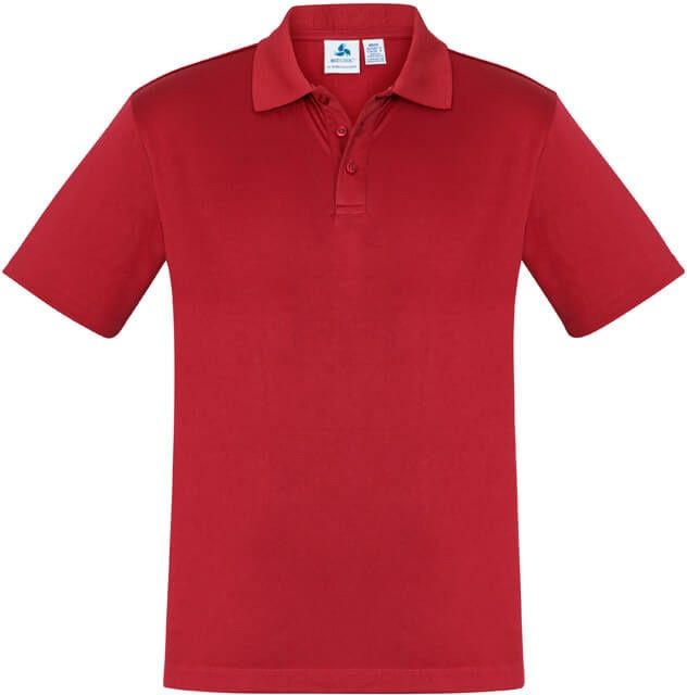 Biz Collection Kids Ace Polo in Red
