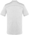 Am image of a Custom Biz Collection Mens Aero Polo in Silver!