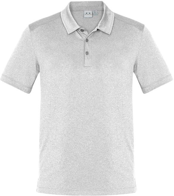 Biz Collection Mens Aero Polo in Silver