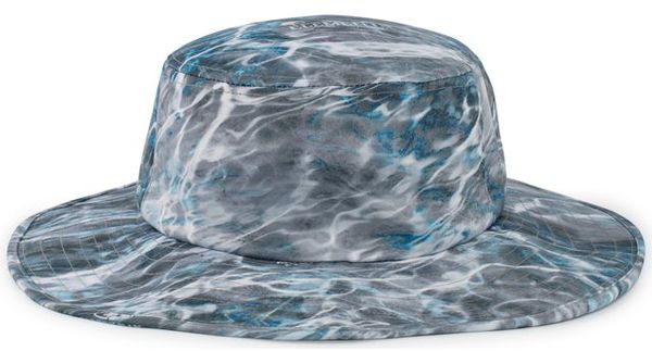 An image of a Custom Pacific Headgear in Elements Agua Steelhead!