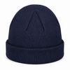 An image of a Custom Pacific Headwear Fisherman Beanie in Navy!