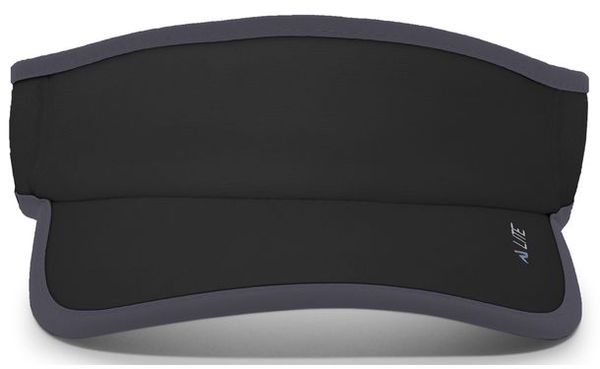 An image of a Custom Pacific Headwear Lite All Sport Active VIsor in Black/Graphite!