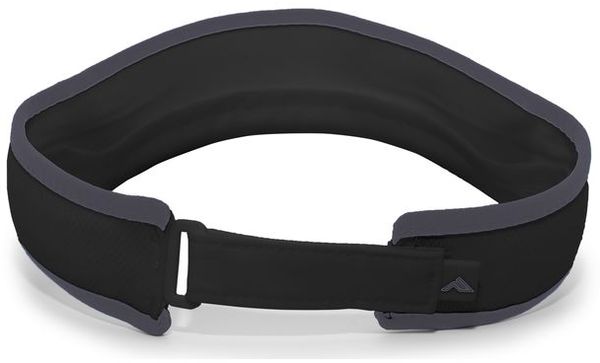An image of a Custom Pacific Headwear Lite All Sport Active VIsor in Black/Graphite!